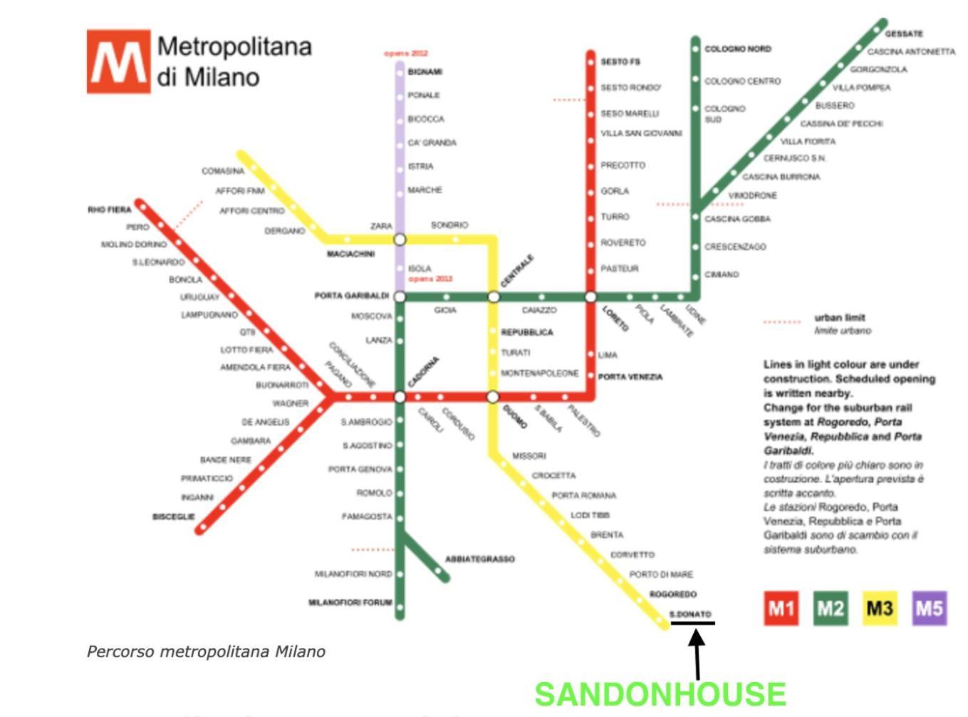 Sandonhouse Milano San Donato Milanese Esterno foto